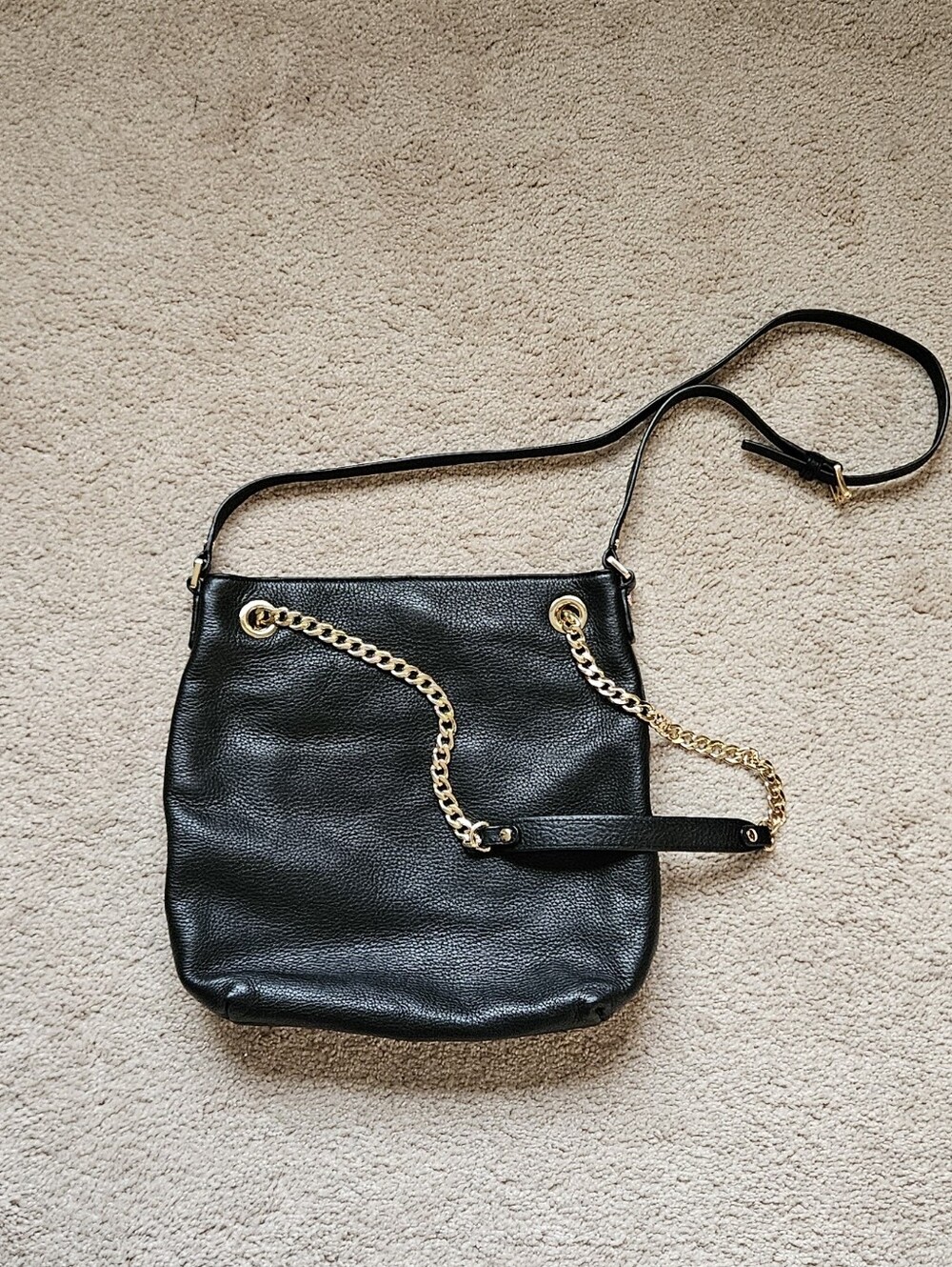 Michael Kors Shoulder Bag Black Leather